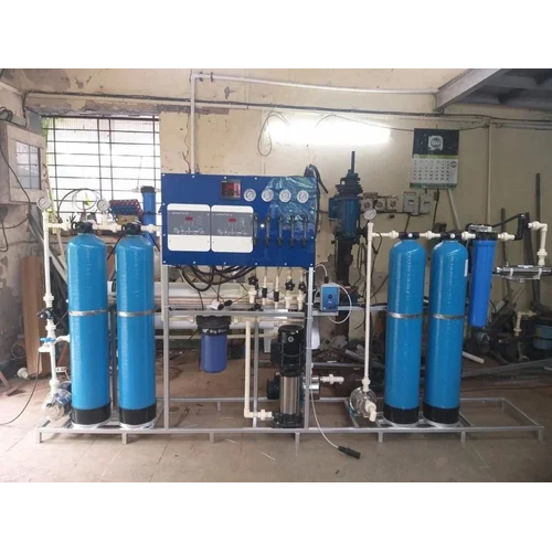 Industrial 500 LPH Automatic Demineralization Plant