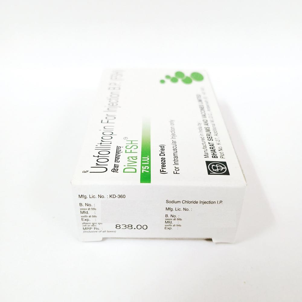 Diva FSH Urofollitropin Injection 75IU