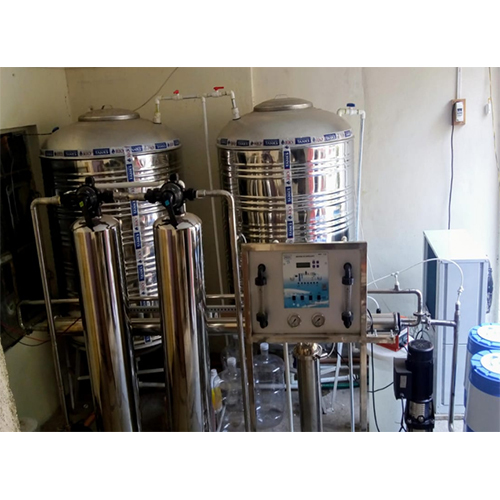 SS 304 Auto 500 LPH Reverse Osmosis (RO) Plant