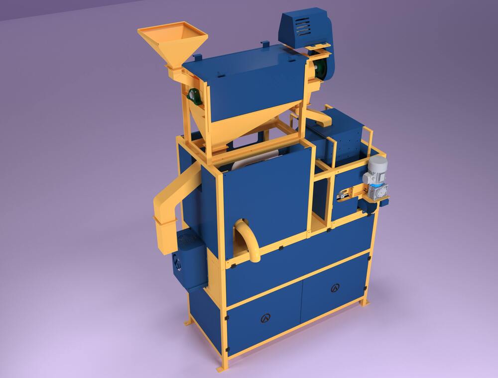 Aatomize 200 Kg/hr High-Efficiency Seed Cleaner Unit