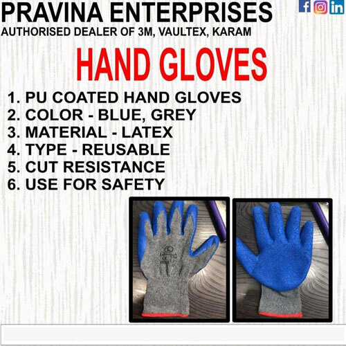Pu Coated Hand Gloves