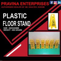 Caution Wet Floor Sign - Color: Yellow