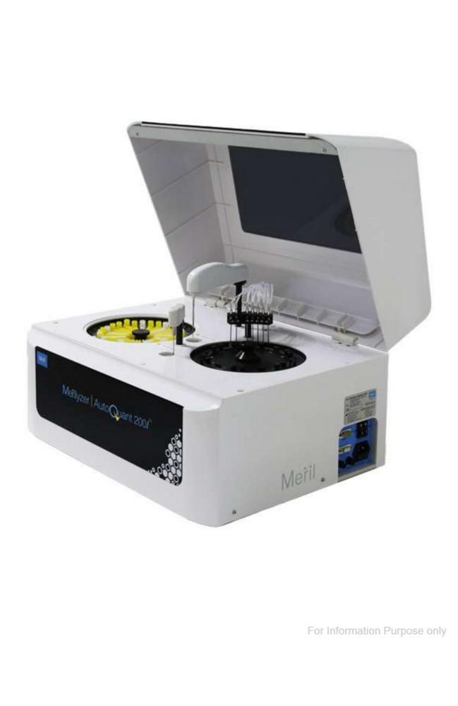 Meril AutoQuant 200 Excelus - Fully Automated Biochemistry Analyzer for Clinical Diagnostics