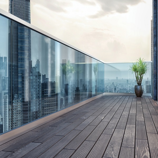 Vertical Bar Stainless Steel Railing