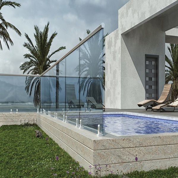 Vertical Bar Stainless Steel Railing