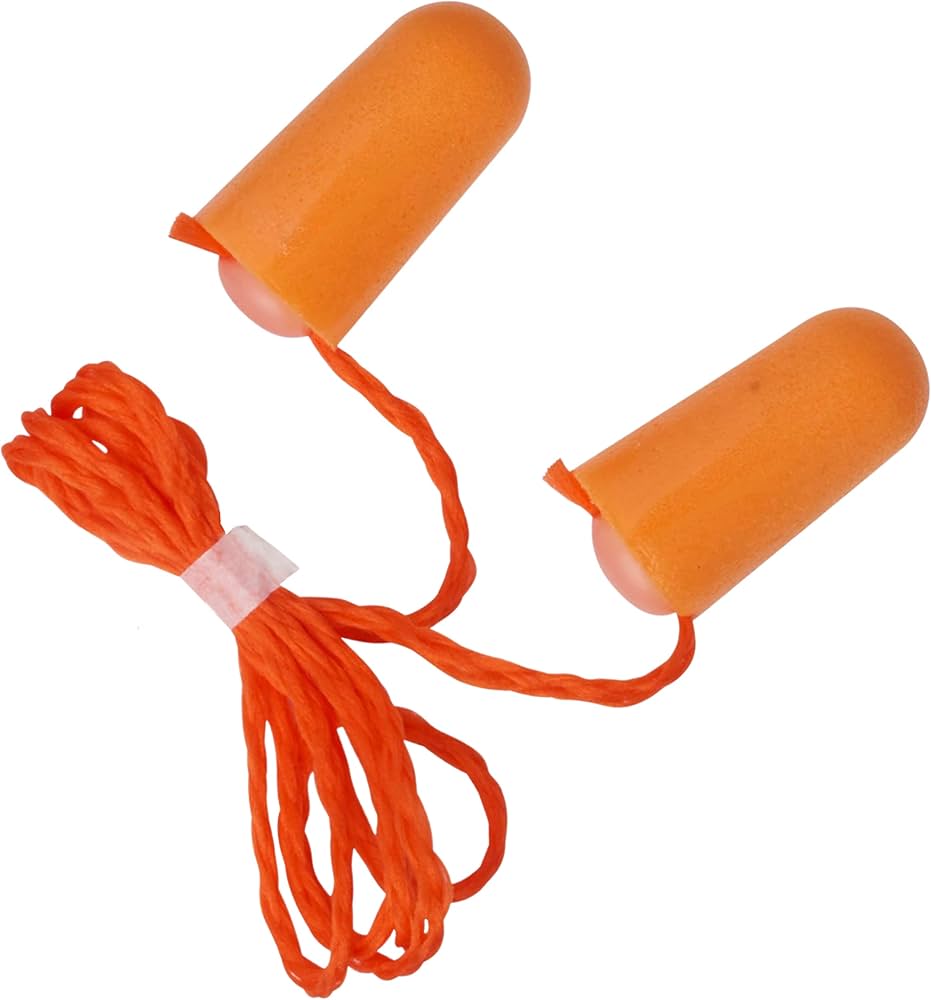 3M 1110 Ear Plug - Color: Orange