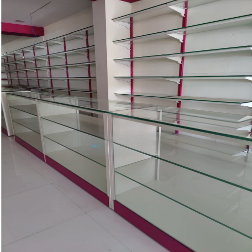 Shop Glass Display Counter Table - Feature: Corrosion Resistant