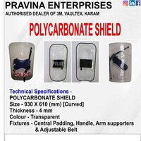 Anti Riot Polycarbonate Shield