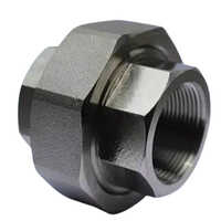 Titanium Tube Union - Color: Silver