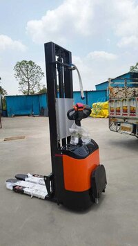 Fully Automatic Stacker (standing ) - Color: Black Orange