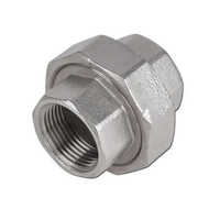 Carbon Steel Tube Union - Color: Silver