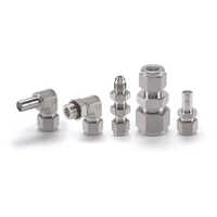 Industrial Aluminium Tube Fitting - Color: Silver