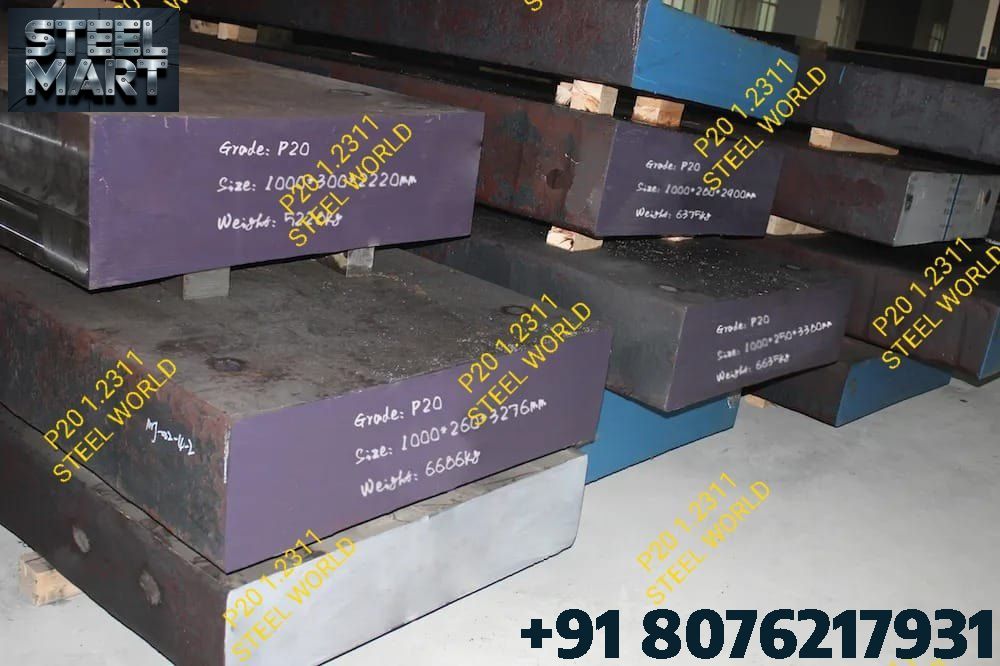 P20 STEEL (Plastic mould steel) 1.2311 FLATS PLATES AND BLOCKS