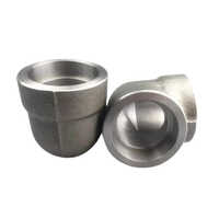 Stainless Steel Socket Weld Fittings - Color: Silver