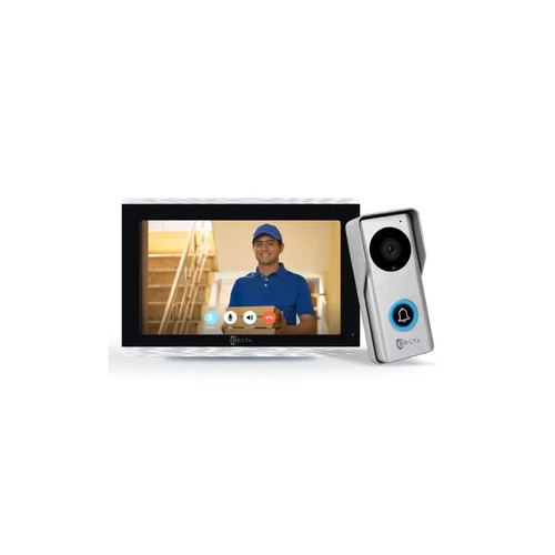 Vd10 Plus Display Video Door Phone - Color: Black
