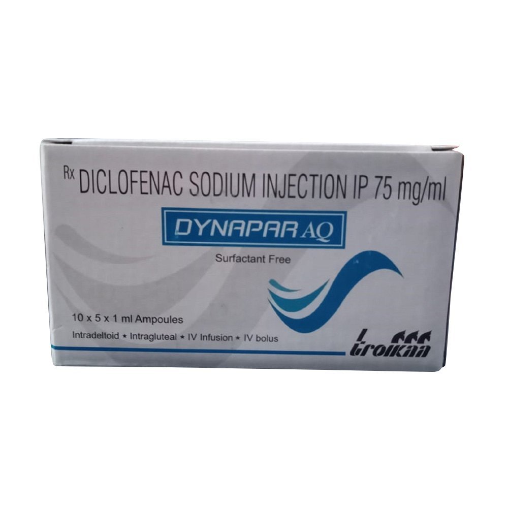Dynapar Aq Diclofenac Injection 75mg - Physical Form: Liquid