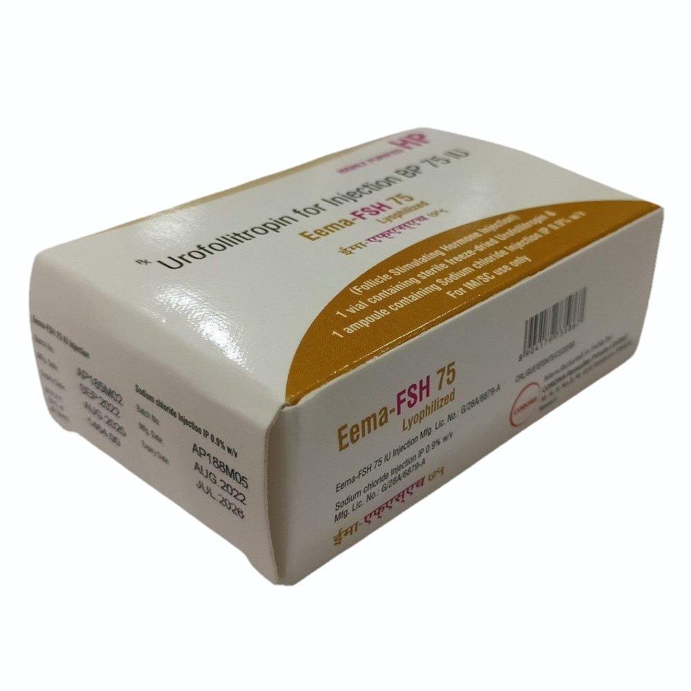 Eema Fsh Urofollitropin Injection 75iu - Physical Form: Liquid
