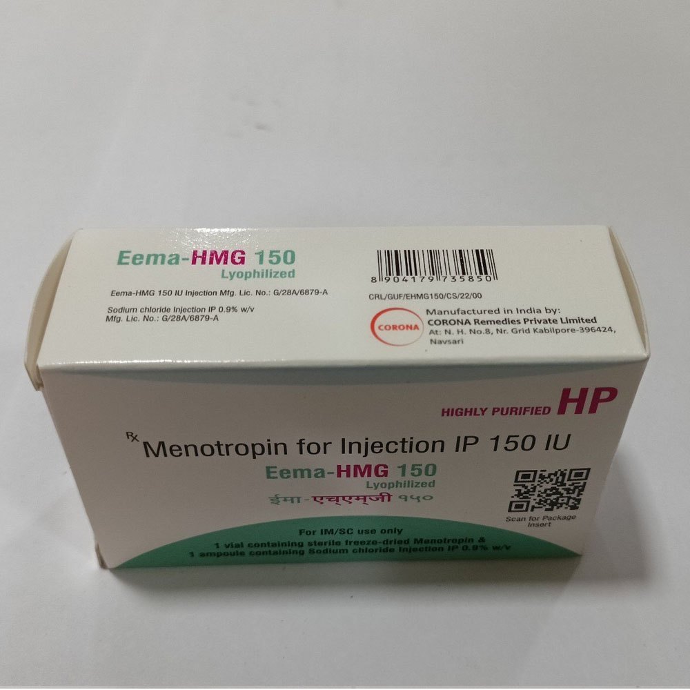 Eema HMG Menotrophin Injection 150IU  
