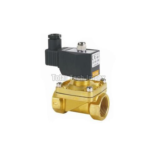 2 Way Solenoid Valve - Color: Golden