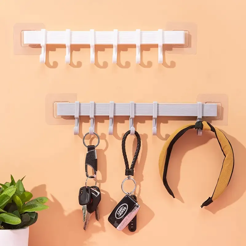 6 Hook Hanger - Material: Plastic