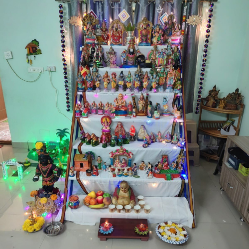 7 Step Golu Stand 