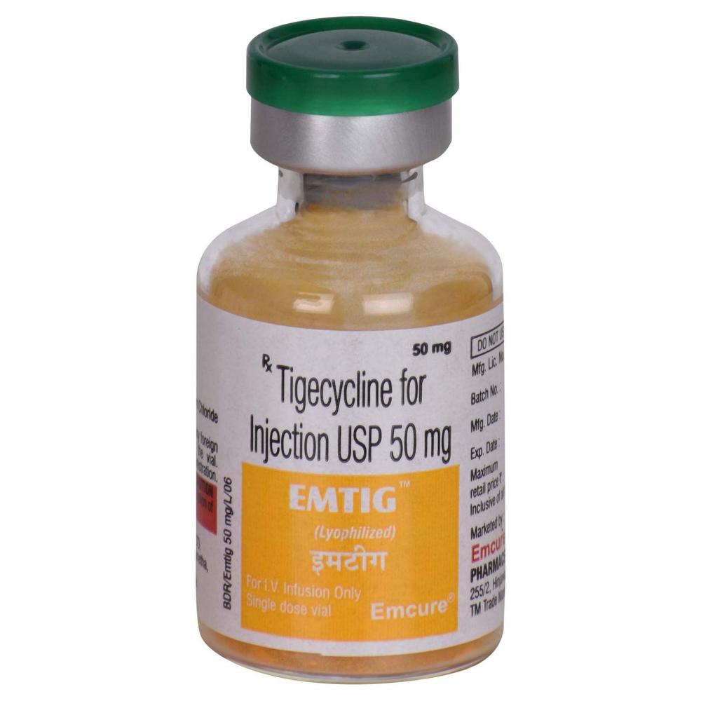 Emtig Tigecycline Injection 50mg 
