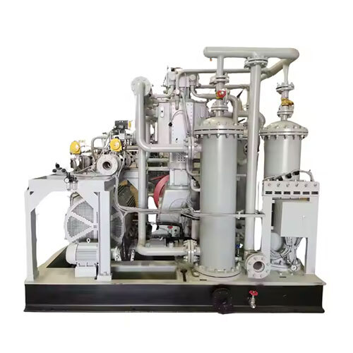 Natural Gas Industrial Compressors 1000+ Succesful Cases High Pressure Long Service Life Industrial Compressors For Air System - Color: Grey