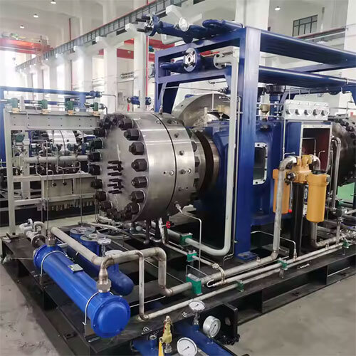 100% Purity Nitrogen Gas Helium Gas Hydrogen Gas Oxygen Oil Free Diaphragm Compressor - Color: Blue