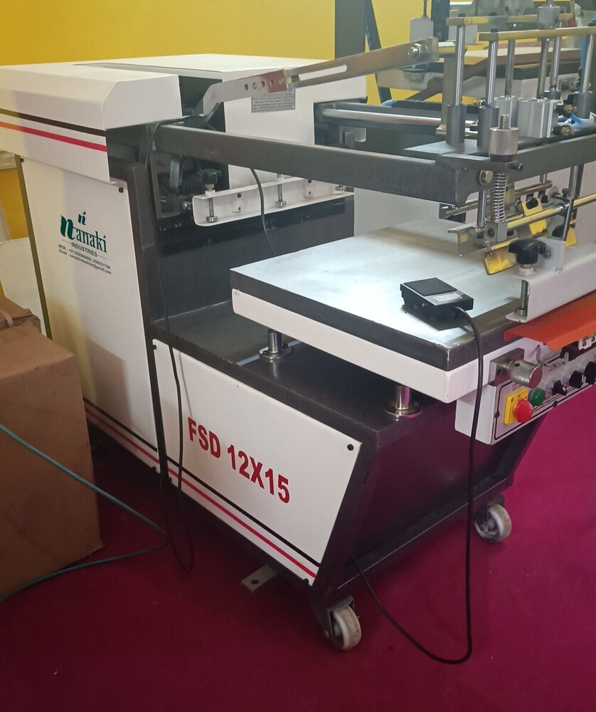 Clam Shell Flat Screen Printing Machine
