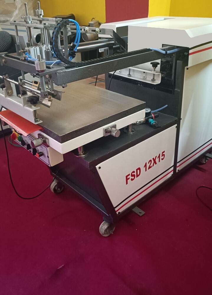 Ni-csf Eco Clam Shell Flat Screen Printing Machine - Material: Mild Steel