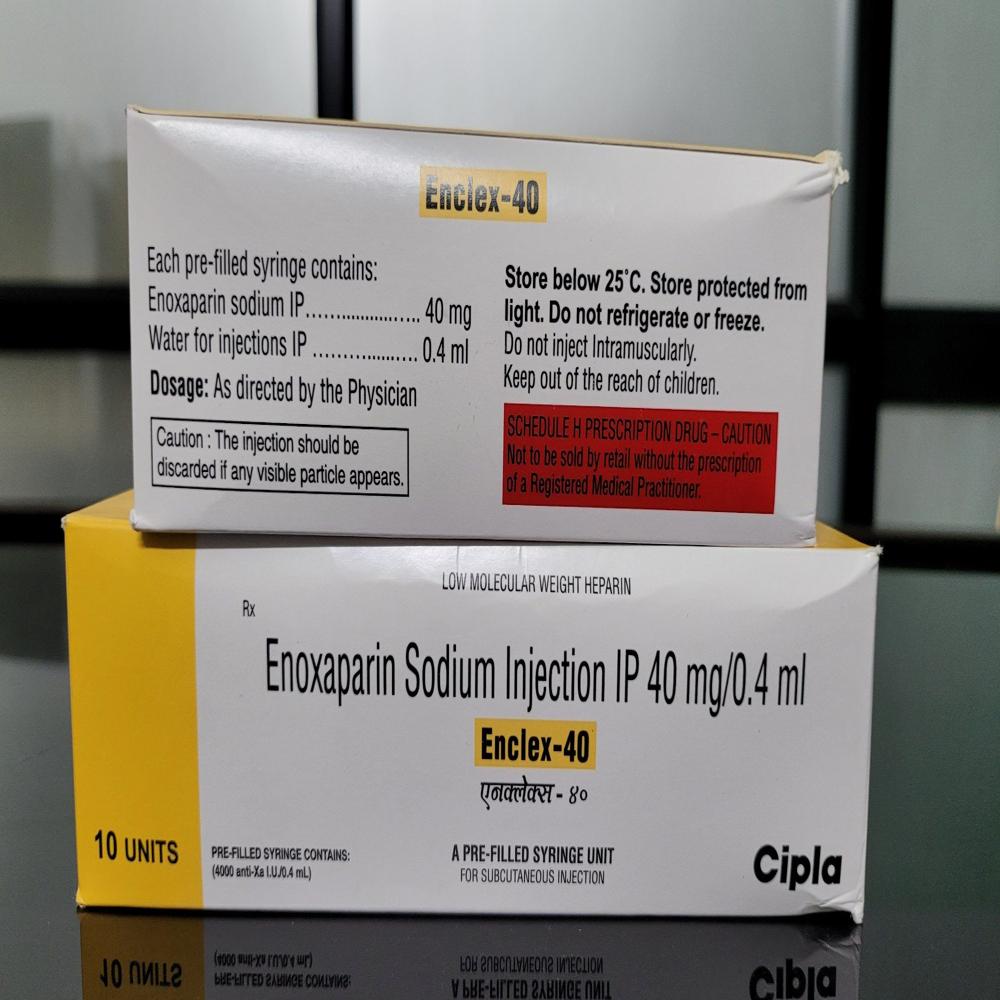 Enclex Enoxaparin Injection 40 mg 