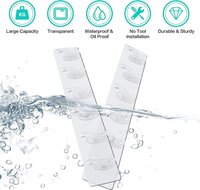 6 Hook Hanger Self Adhesive Magic Sticker Hook