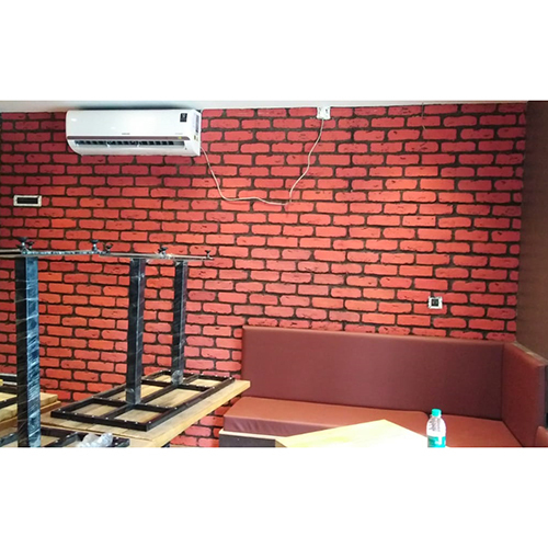 Frp Bricks Wall - Color: Brown