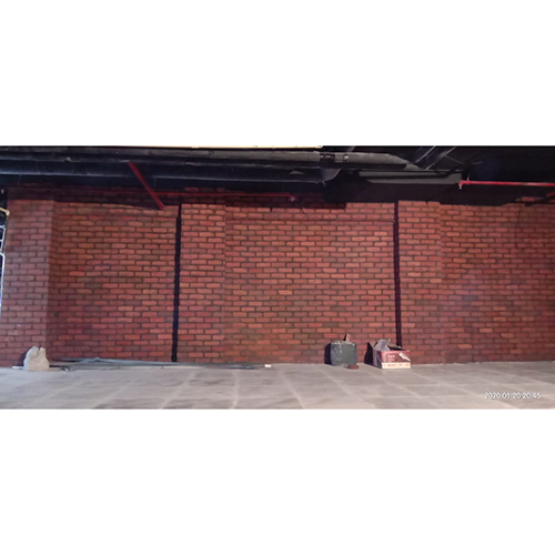 Frp Bricks Wall - Color: Brown