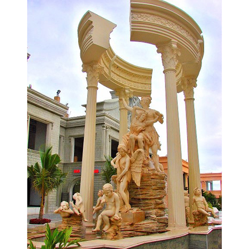 Frp Decorative Statue - Color: Brown