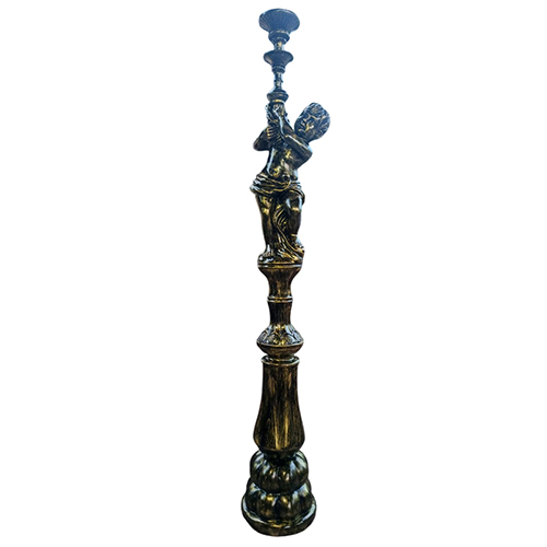 Frp Light Post - Color: Black
