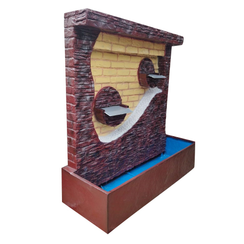 Frp Water Fountain - Color: Brown