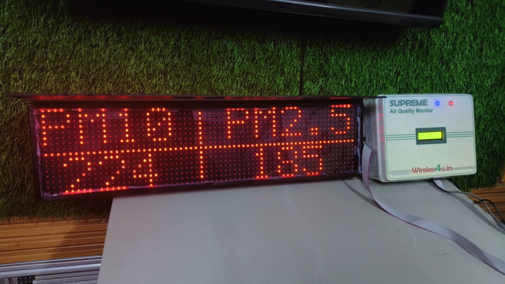 Air Quality Monitor - Input Voltage: 5 Volt (V)
