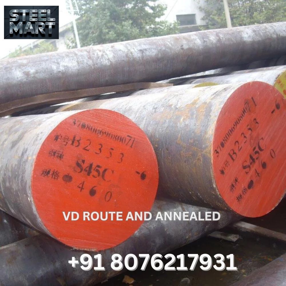 En 41b VD Route And Annealed Forged Round Bar