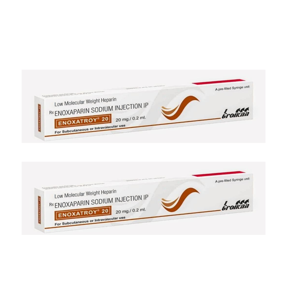 Enoxatroy Enoxaparin Injection 20mg 