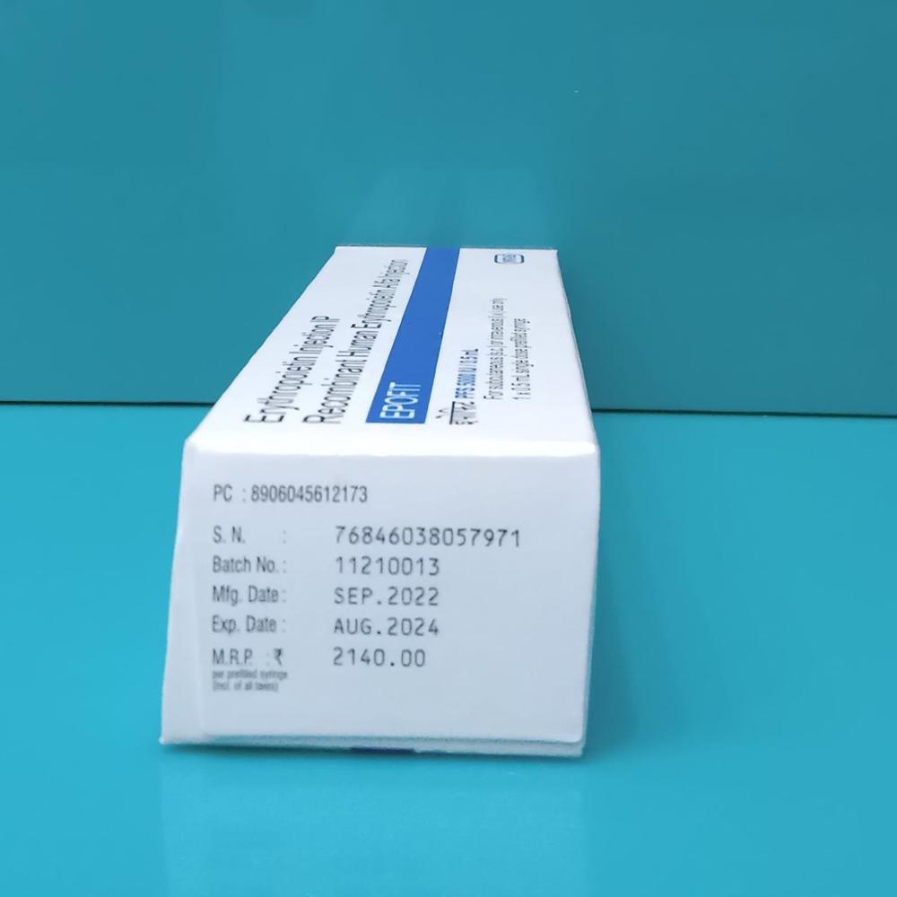Epofit Recombinant Human Erythropoietin Alfa Injection 5000 IU 
