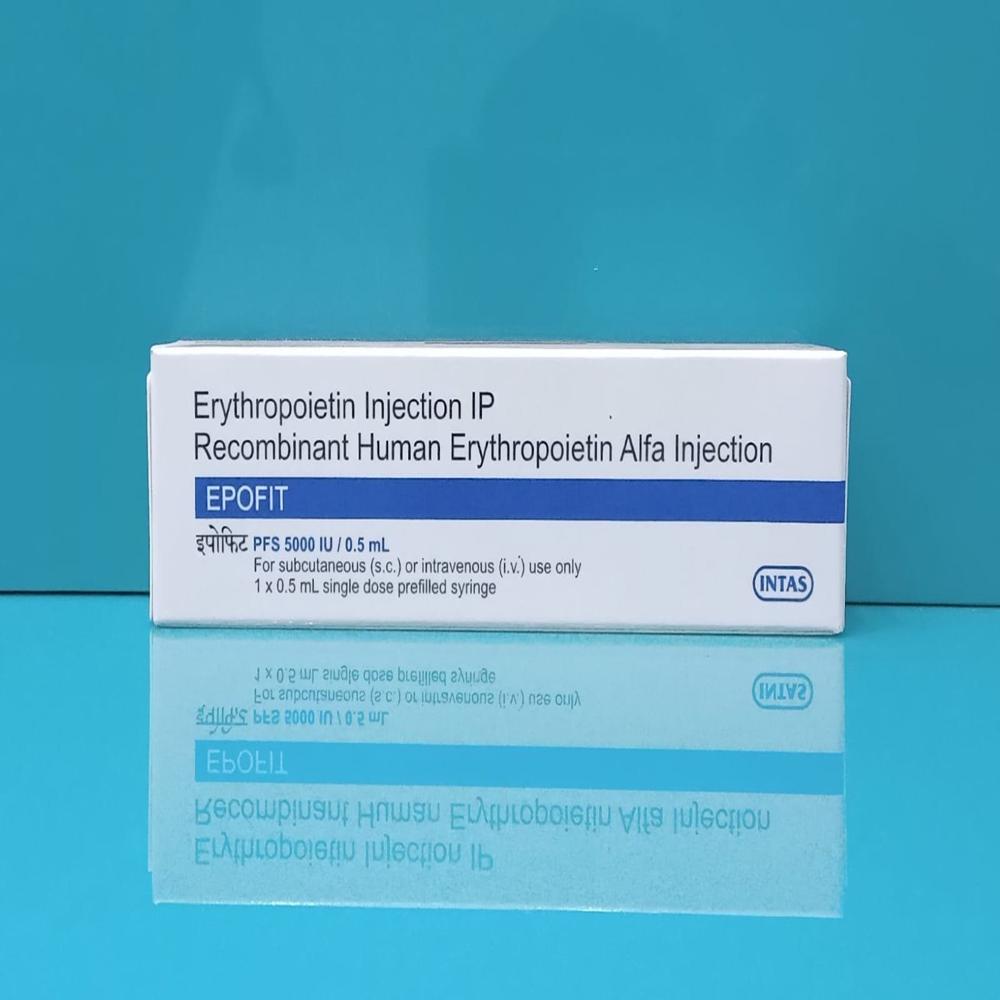 Epofit Recombinant Human Erythropoietin Alfa Injection 5000 IU 