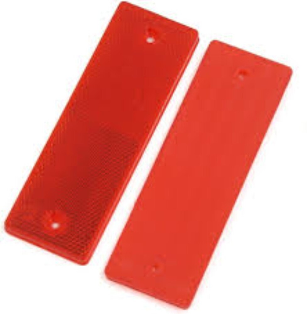 Vehicle Red Reflector Plate - Application: Sign Board