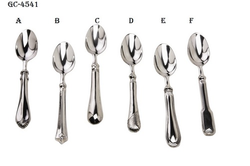 Silver Plated Cutlery - Stainless Steel, Small to Large Sizes, Polished Silver Finish | Designer Spoons, Forks & Kitchen Cutlery