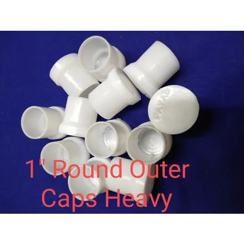 1 Inch Round Heavy Outer Cap
