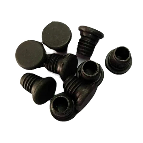 पाइप के लिए गोल काला अंदर का ढक्कन