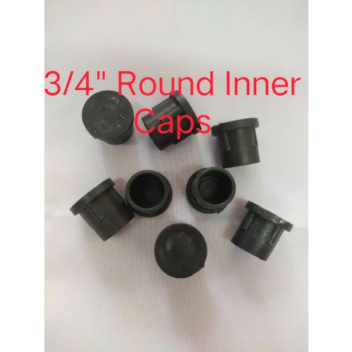 Round Inner Cap - Color: Black