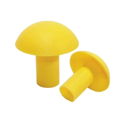Rebar Safety Plastic Cap - Color: Yellow