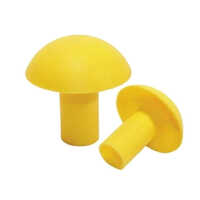 Rebar Safety Plastic Cap - Color: Yellow