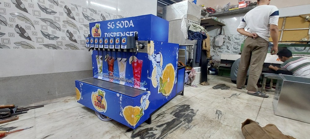8+2 Mobile Van Soda Fountain Machine - Automatic Grade: Semi-Automatic